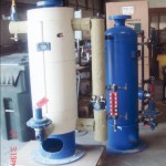 fuel gas filter liquid extractor